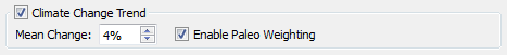 Enable Paleo Weighting Control
